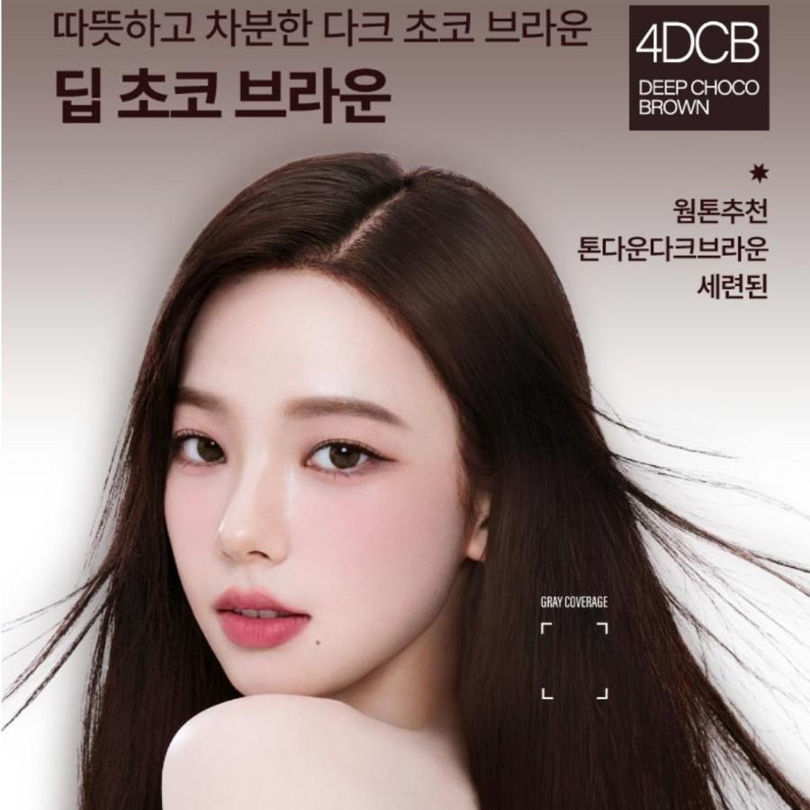 Mise-en-scene New Hello Cream 6 Colors Tone Down (for Gray hair),Korean Hair Products