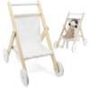 Viga Toys Polarb Wooden Doll Stroller