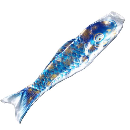 Carp Flag Realistic Ornamental Colorful Japanese Style Hanging Carp Windsock Garden Decoration