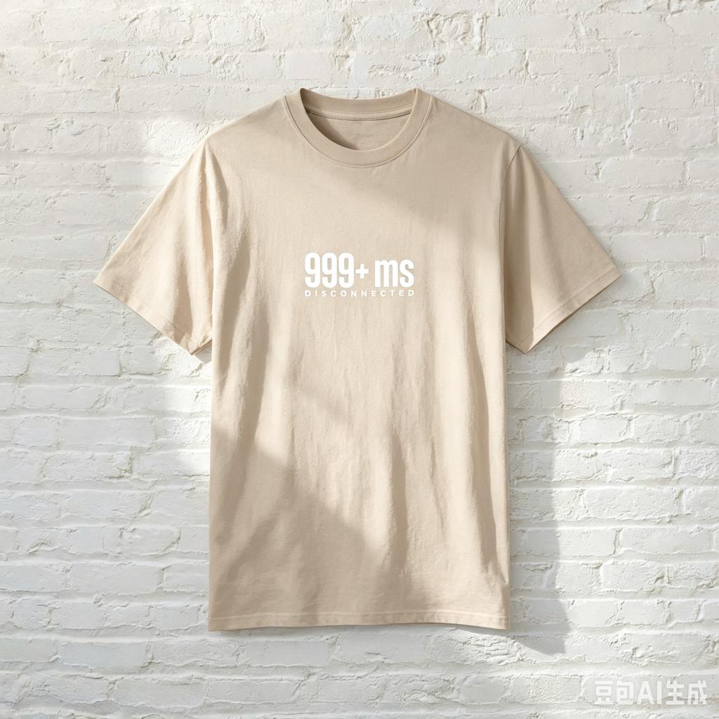 999ms High Ping Shirt Funny Gamer Tshirt Gaming Street Wear Tee 2026 Summer New Unisex Unisex Fashion Cotton Oversized Tshirt Y2K