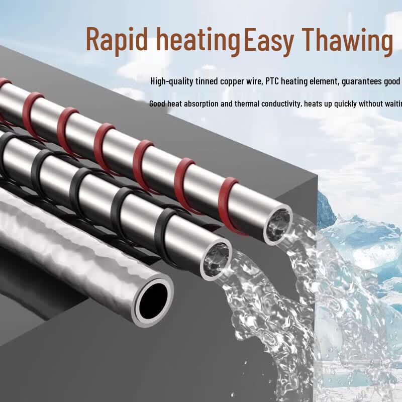 Self-Regulating Electric Heat Trace Cable for Water Pipes