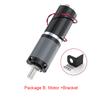 32GP-31ZY Planetary Reducer Motor 12V 24V 11RPM-2160RPM 0.5-100Kg.cm Bracket+Controller+Power Supply  Reverse Adjustable