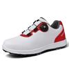Golf shoes men's new fixed nails rotating buttons new non-slip waterproof breathable sports golf shoes