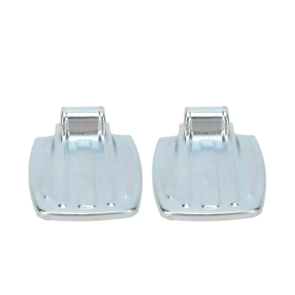 1 Pereche Suport pentru Picioare Scaun cu Rotile Aliaj de Aluminiu Suprafață Texturată Ușor de Curățat Compact Ușor Pedală Scaun cu Rotile