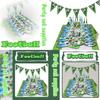 Cartoon Football Theme Party Tableware Plates Napkins And Favors For Kids Events