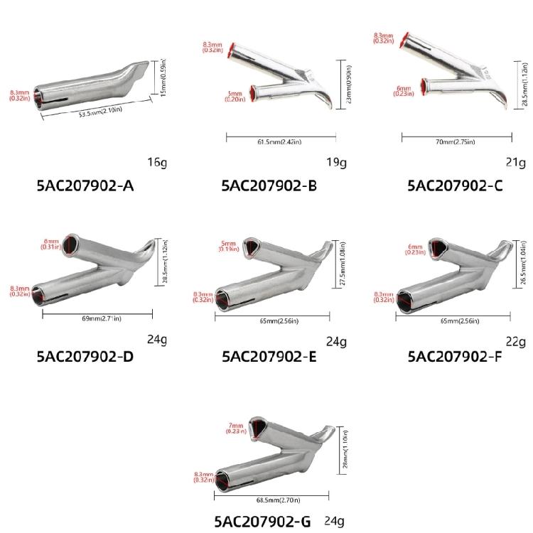 Plastic Welder Tips Heat Guns Speed Welding Nozzle for Hot Air Torch PP PVC