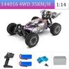 WLtoys144010 4WD Model with A Top Speed of 75 Km/h 1:14 Scale, High-speed Remote-controlled Off-road Drifting Racing Car for Boy