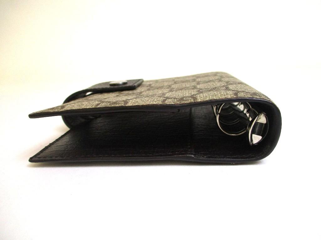 Authentic GUCCI GG Coating Canvas Document Holders Small Size #a668  Open box