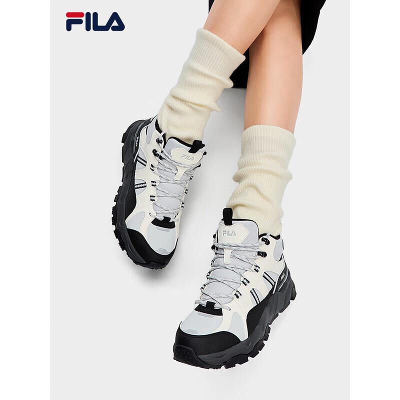 FILA TREK1S Women s Retro Mid-Top Winter Plush Casual Shoes 40