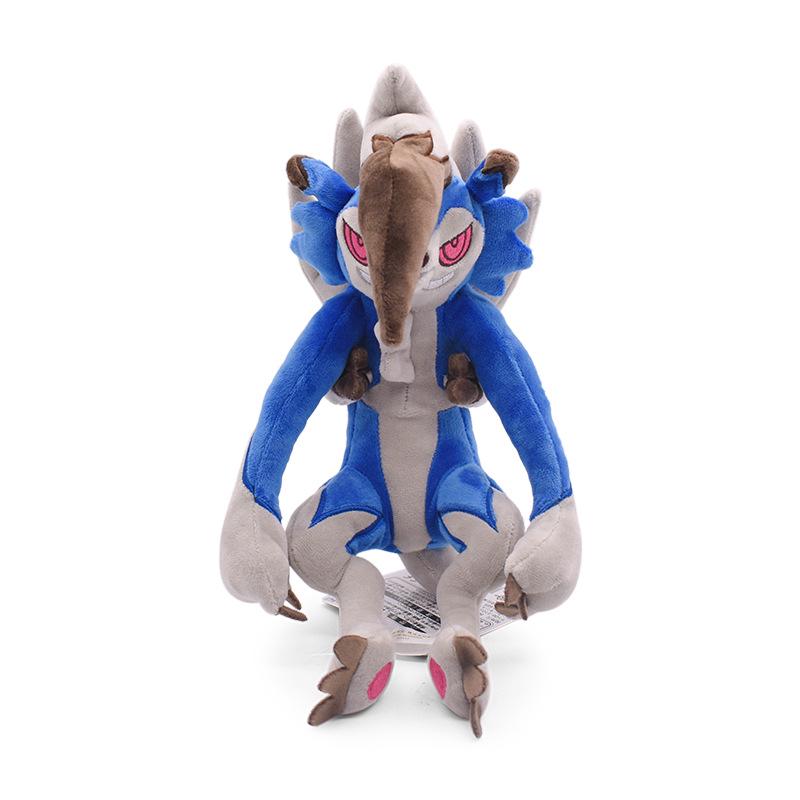 Lycanroc Day & Night Huangyan Wolf in Alternate Colors: Orange, Gray, Blue