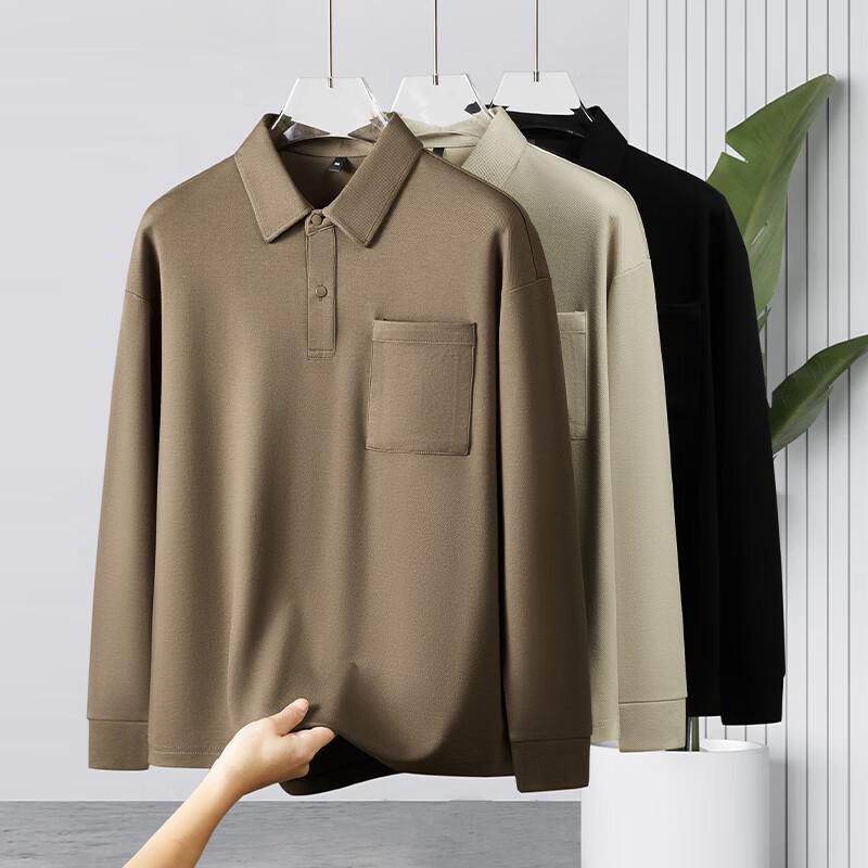 

Men s Long Sleeve Solid Polo Shirt XL/180