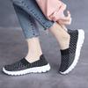 Summer Handmade Slip On Braid Beach Shoes Women Moccasins Plus Size Casual Espadrilles Breathable Sneakers