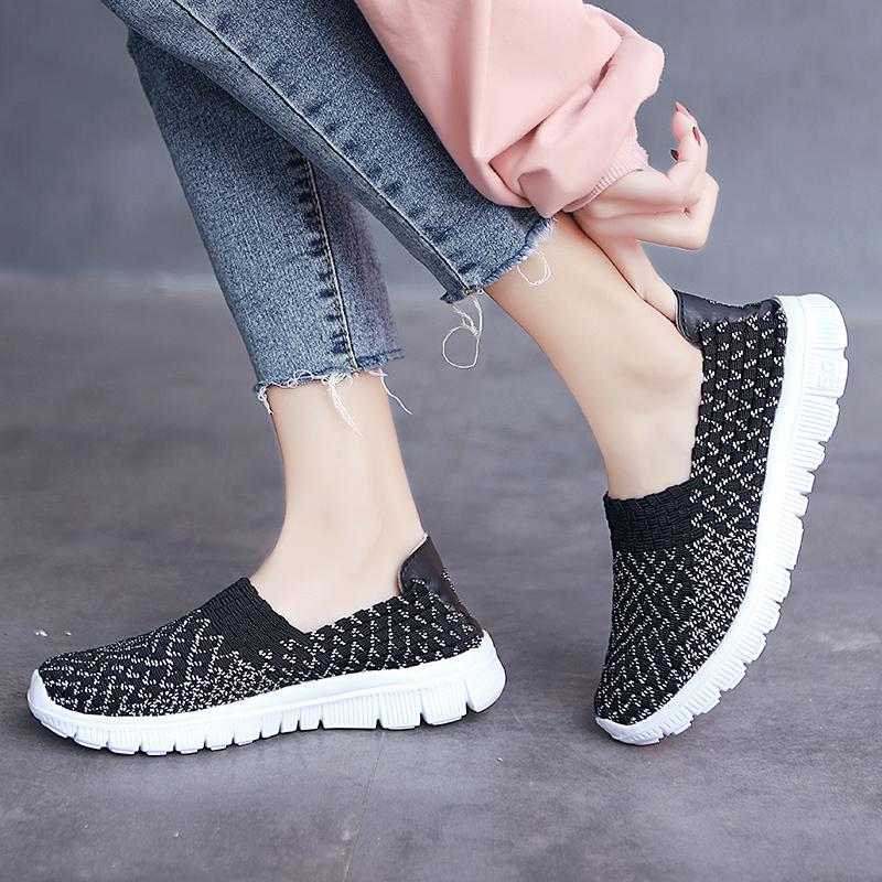 Summer Handmade Slip on Braid Beach Shoes Women Moccasins Plus Size Casual Espadrilles Breathable Sneakers