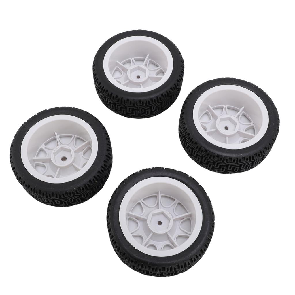 4PCS RC   Tires Fit for    01 XV02 70mm 1:10 Scale Plastic Nylon RC Car Wheel Hub Tire