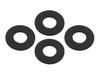 POSH FAITH Motorcycle Supplies Universal Rubber Washer Set of 4