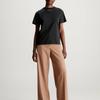 Calvin Klein Minimalist Casual Loose Logo Crew Neck Short Sleeve T-Shirt Women Tops Black K20K206967-BEH
