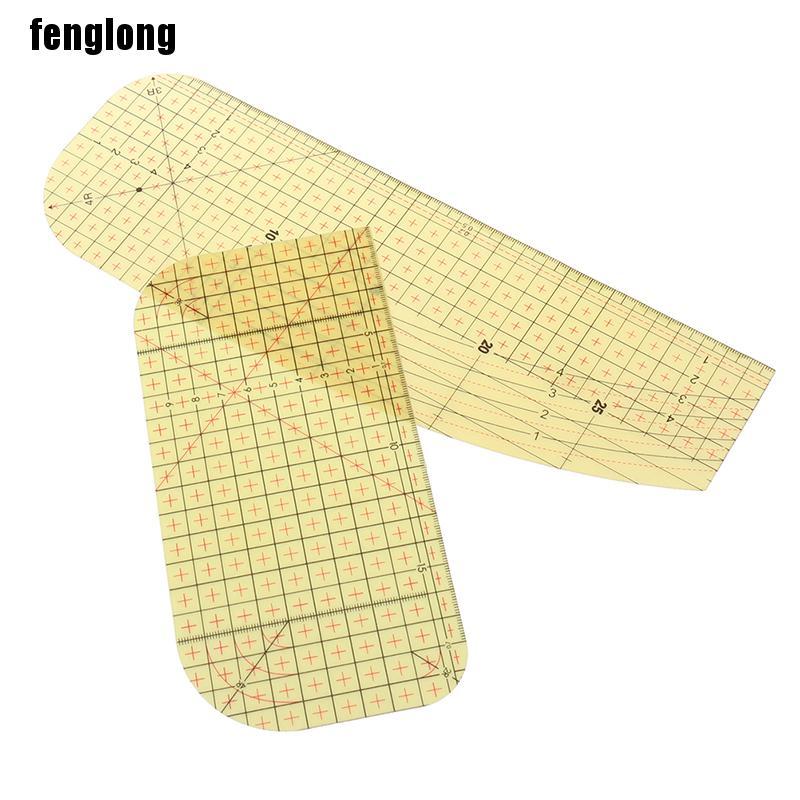 20 / 30 cm Riglă de presare la cald Diy Patchwork Instrument de măsurare a procesului de cusut