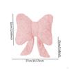 Bow Pillow Back Cushion Decorative Decoration Soft Sofa Throw for Bed Party Couch
