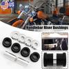 Black ABS Handlebar Riser Bushings Kit Fit For Harley Softail Dyna Sportster US