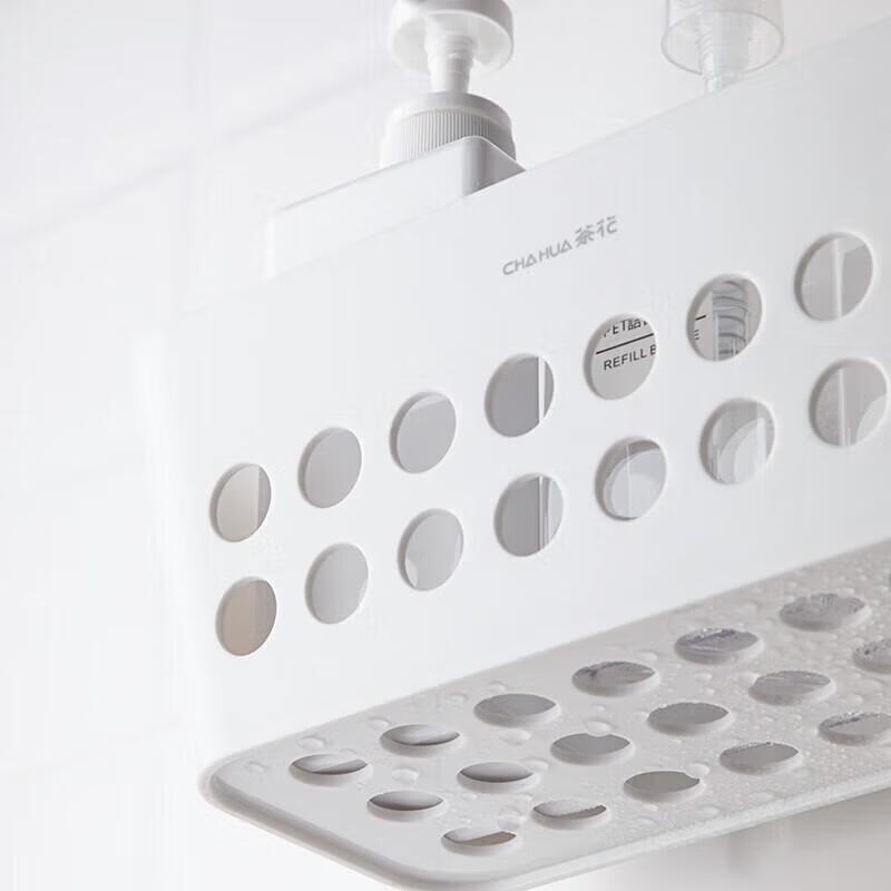 Chahua No-Drill Wall-Mounted Bathroom Storage Rack