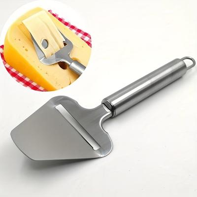 Stainless Steel Cheese & Butter Slicer Durable Kitchen Tool for Hard Cheeses, Perfect for Uniform Slicing On Wooden Cutting Boards, Cheese Slicer