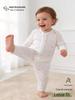 Summer Bamboo Fiber Infant & Toddler Rompers: Lightweight Unisex Baby Jumpsuit for Air Conditioning.