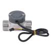 Wasserdurchflussmesser Durchflussmesser Zähler Sensor Edelstahl für Pool Fischteich 3,5?24V DC