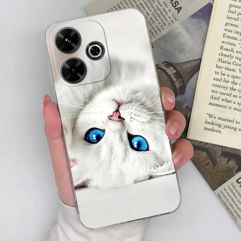 Compatible For Xiaomi Redmi A3 Pro A4 Note 14 Pro Plus 13 14C 14R K80 Pro K70 Ultra 4G 5G New Case Cute Owl Clear Silicone Durable Anti Slip For Redmi
