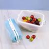Reusable Silicone Food Storage Box Fresh-keeping Fruits Vegetable Crisper Foldable Storage Bag Refrigerator Microwave Heating
