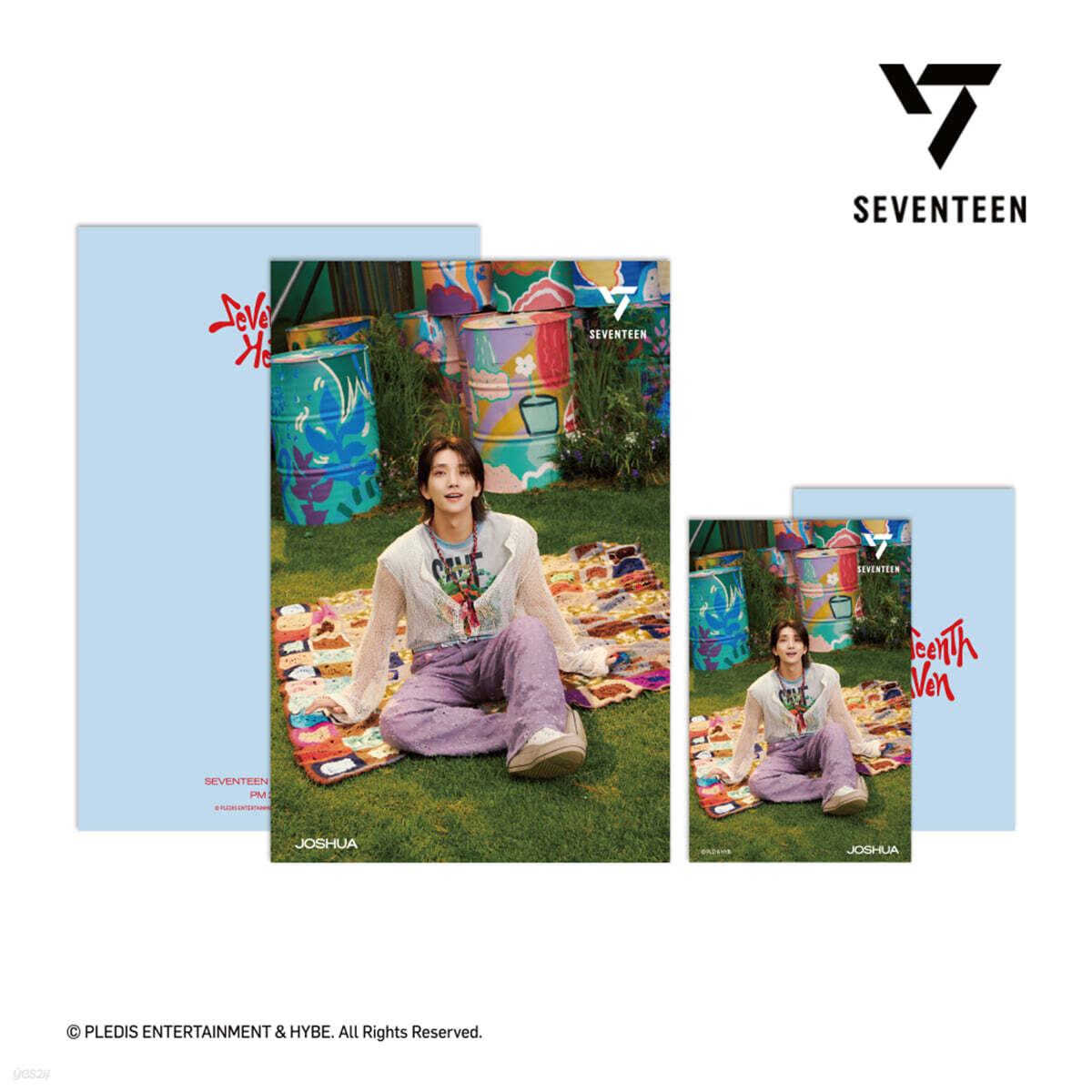 

[SEVENTEEN - SEVENTEENTH HEAVEN] 3D Lenticular Postcard [PM 2:14 ver.][Joshua ver.]