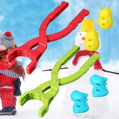 Cute Snowball Maker Clip Creative Toy Winter Outdoor Snow Clamp Tool for Children Boys Adults
