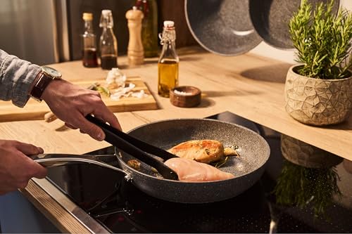 Ballarini Salina Ceramic Frying Pan, 28cm, Made in Italy, Induction Compatible, PFAS-Free Ceramic Coating, Officially Sold in Japan, Z1030-840