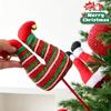 1pc  Christmas Elf Hat and Feet Ornament Hanger for  Suitable for,Room Decoration, Party Arrangement Christmas Decoration