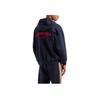 Emporio Armani Letter Zip-Up Hooded Long Sleeve Sweatshirt Men Sweatshirt Navy-Blue 7M000251-AF13538-UB102