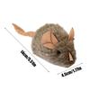 2 Pezzi Giocattolo da Masticare per Gatti Interattivo Realistico Topo Squittente Giochi per Animali Domestici Giocattolo da Masticare per Gattini per Simulazione di Caccia Graffiare Mentale