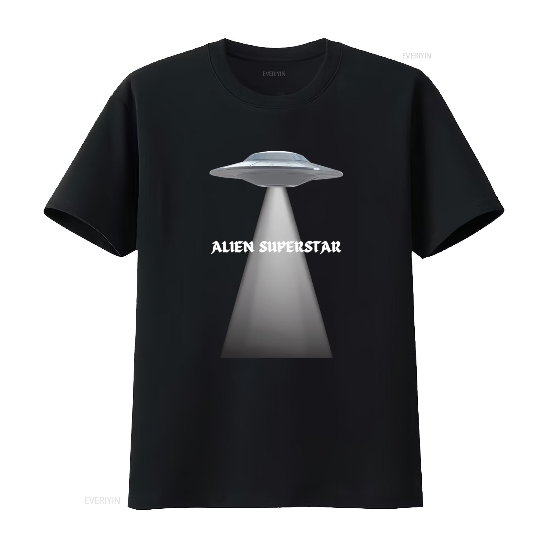 

Alien Superstar T Shirt 2023 Beyonce Renaissance Tour UFO Merch vintage Washed Slightly Versatile graphic Stylish homme 4XL