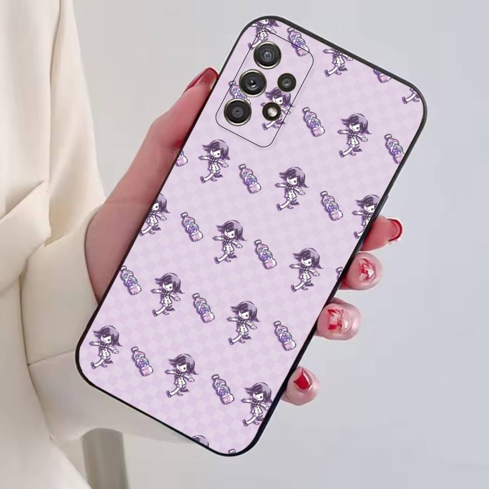 Kokichi Oma Game D-Danganronpa Phone Case For Samsung S25,S24,S21,S22,S23,S30,Ultra,S20,Plus,Fe,Soft Silicone Black Cover