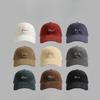 Baseball Cap Showing Face and Small Hat for Women New Big Head and Baseball Cap Men's Japanese and Korean Version Letters Fashionable
