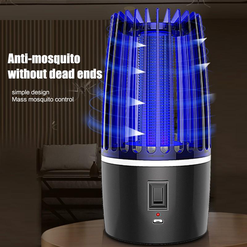 2000/4000mAh USB oppladbar anti-mygglampe Elektrisk sjokk Mute Insektmordere LED insektmiddel Pest Repeller Camping Light