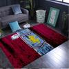 1PC Rug Football Villa Design Carpet, Chair Rug,Area Rug for Office Bedroom Living Rooms Bedroom, Doormat Decor Christmas Fan Gifts