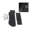 Authentic Dead Pedal Driver Foot Rest Left Side Kick Panel For Jeep Wrangler JL JLU 4XE For Gladiator JT Anti-Slip 2018- Bla