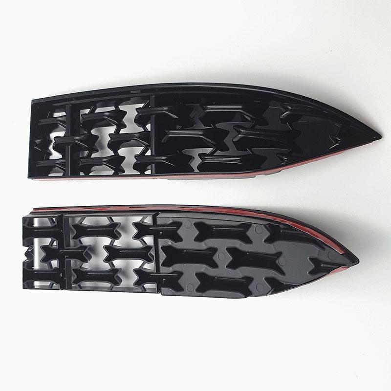 Grill dolnego zderzaka przedniego, listwa ozdobna, osłona do Mazda CX5 CX-5 2022, dekoracja środkowej siatki dolnego zderzaka przedniego