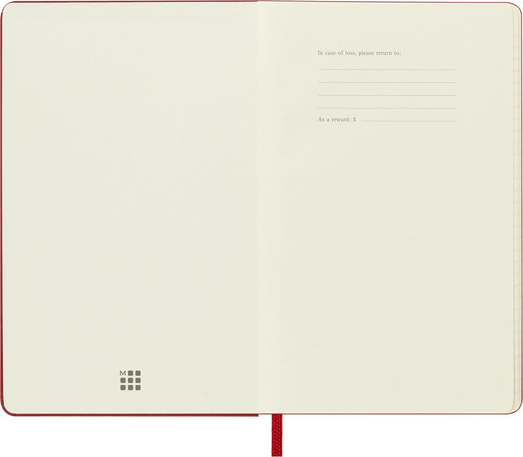 Moleskine 2026 Daily January Pocket Size x Scarlet DHF212DC2Y26 Planner, 12-Month Diary, Start, (9cm 14cm), Hardcover, Red,