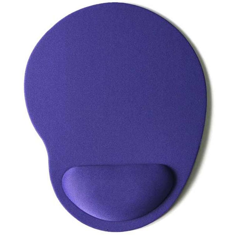 Tappetino Mouse Rotondo Ultra Sottile Con Base Antiscivolo In Silicone – Colore Blu