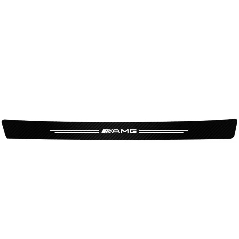 

Car Threshold Protection Sticker Scratch Resistant Carbon Fiber Protection Sticker For Mercedes Benz AMG W205 W204 W206 W213 W21