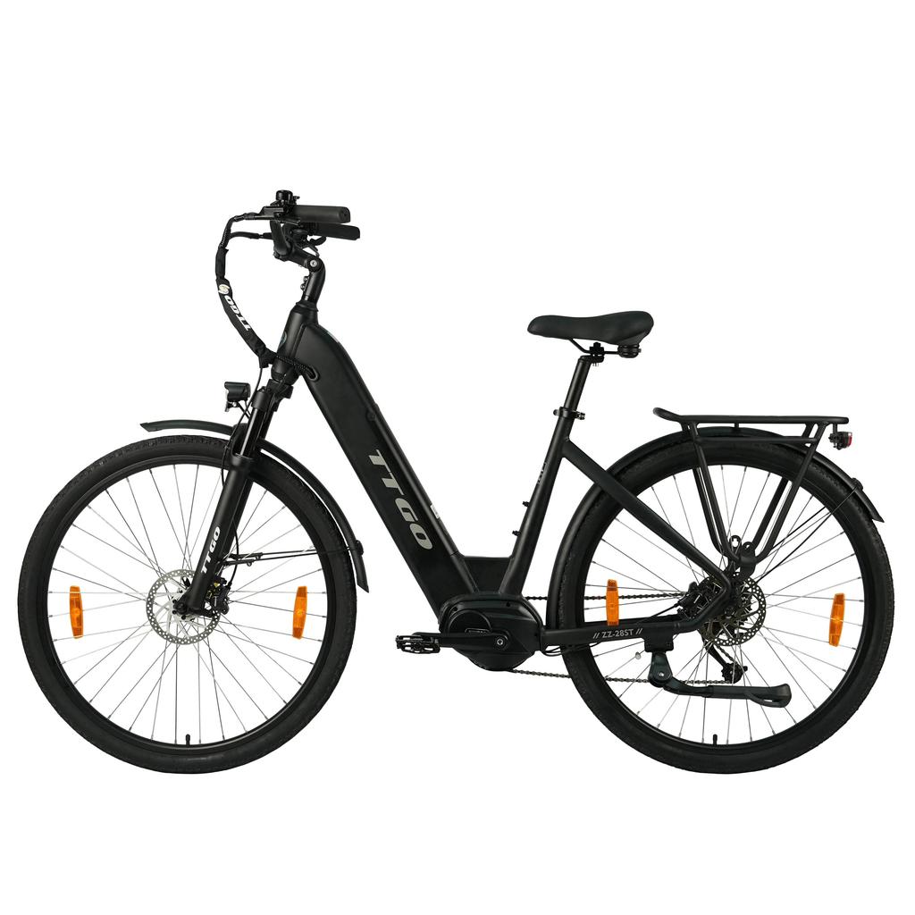 TTGO ZZ-28ST All-Terrain Electric Bicycle 130KM Range 36V20AH Battery 250W Motor 700C*45C Tires Outdoor Riding E-Bike For Adult