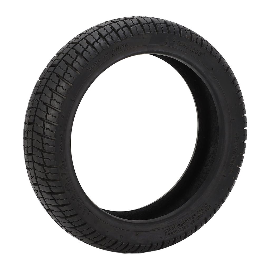 10.5x2.75 Electric Scooter Tubeless Tire Shock Absorbing Prevent Slip Replacement Rubber Scooter