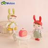 Non-Toxic Metoo New Mini Angela Rural Style Plush Doll Keychain Pendant Cartoon Pastoral Stuffed Toy Bag Charm Accessories For Baby Gift