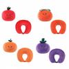 2 In 1 U-shaped Pillow Cartoon Soft Cute Fruit Neck Pillow Breathable Ergonomic Fruits Deformation Pillow Outdoor Activities