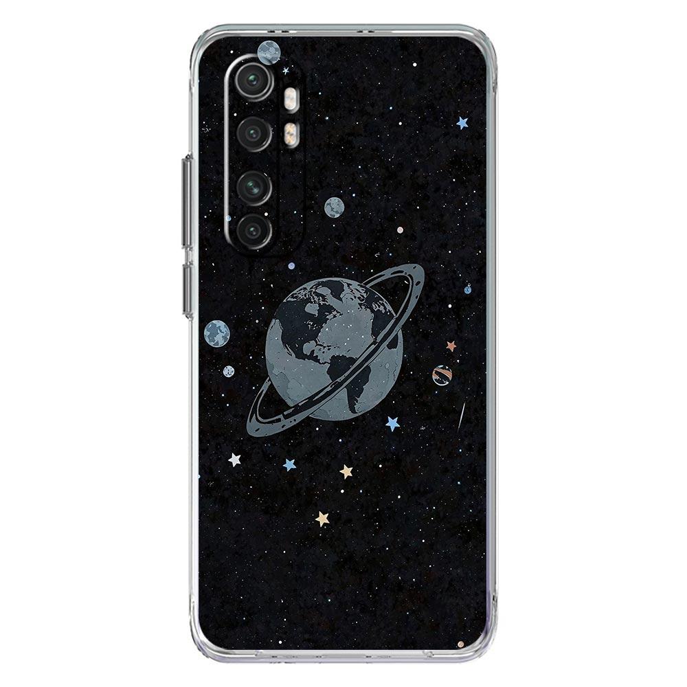 Phone Case For Xiaomi Mi Poco X7 X6 X5 NFC X3 F7 Ultra F6 Pro F3 15 14T 14 13T 11 12 13 Lite Cover Starlit Sky Planet Space Art